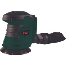 Klpro KLEZ18-00 18V 125MM Şarjlı Eksantrik Zımpara Aküsüz/solo Tek Makine