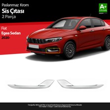 S Dizayn S-Dizayn Fiat Egea Sedan Krom Sis Çıtası 2 Prç. 2020 Üzeri