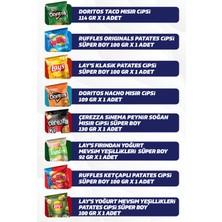 PepsiCo Hero Cips Paketi (Doritos, Ruffles, Lay's, Çerezza)