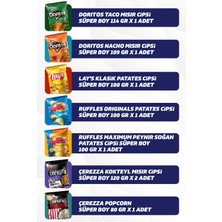 PepsiCo Parti Cips Paketi (Doritos, Ruffles, Lay's, Çerezza)