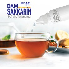 Dam Sakkarin.sıvı Tatlandırıcı. Zero 0 Kalori. Sukraloz Bazlı. Sofralık tatlandırıcı.Dam Medikal