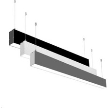 Clan 80CM Sıva Üstü Linear  25W