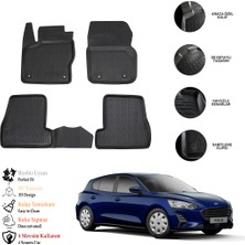 OtoLine Ford Focus 4 2015-2018 3D Havuzlu Paspas Otl