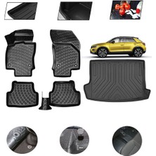 OtoLine Volkswagen T-Roc Üst 2017 Model 4d Bagaj Paspas Set