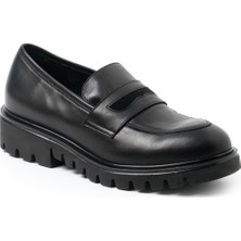 Comart Kadın Oxford/Ayakkabı 3G4924Pe Comart 4924 Naı Pel Ner Vel Pel Nero