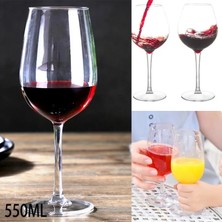 Wangchuang 320ML 1 Adet 320ML/550ML/580ML Plastik Şeffaf Kırılmaz Silikon Plastik Şarap Bardağı Bardak Bar Ev Kadeh Ev Restoran (Yurt Dışından)