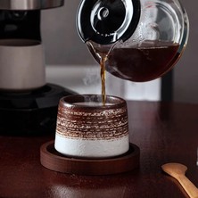 Wangchuang Stil 3 200ML Jıa Guı Luo Seramik 200ML Kahve Fincanları Japon Tarzı Büyük Kapasiteli Seramik Çay Bardağı Porselen Çay Fincanları G093 (Yurt Dışından)