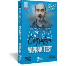 İSEM Yayıncılık 2024 KPSS Coğrafya Çek Kopart Yaprak Test