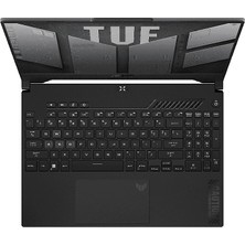 Asus Tuf FX507ZV4-LP055W/CORE I7-12700H İŞLEMCI/16GB RAM/512GB SSD/RTX4060 Ekran KARTI/15.6''/WIN11 Gaming Laptop Gri