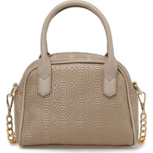 Polaris Embsd Mını El 3pr Vizon Kadın El Çantası