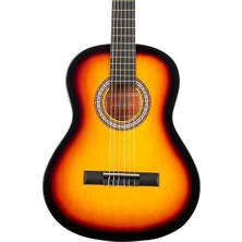 Barcelona Lc 3600 Bs 3/4 Junior Brown Sunburst Klasik Gitar