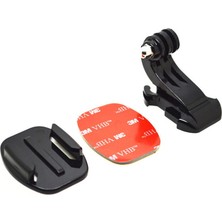 Fimtech Gopro Uyumlu Düz Zemin Aparatı + J Hook