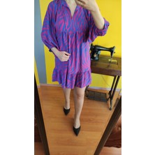 Deseo Boutique Kadın Renkli Desenli Tunik Veya Kısa Elbise