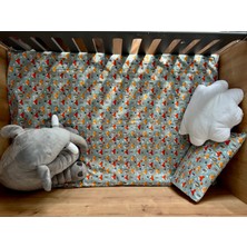 More And Mori Bebek %100 Pamuk Poplin  Nevresim Takımı_Tilki desen_ 100*150