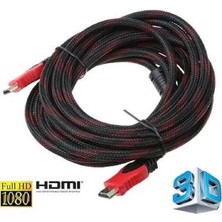 Speeduf Hdmi Kablosu 10 Metre LCD Laptop Fullhd Ara Bağlantı Erkek-Erkek Tv Kablo Ps3 Ps4 Xbox