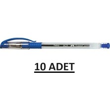 Tüftürük FABER CASTELL 0,7 mm Iğne Uç Tükenmez Kalem Mavi 10'lu Kutu