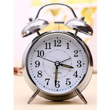 Safety1 4 Inç Tıklamayan Klasik Analog Gece / Masaüstü Çalar Saat (Yurt Dışından)