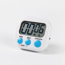Safety1 2'li Paket Dijital Mutfak Zamanlayıcısı Iı 2.0 , Büyük Rakamlar, Yüksek Alarm, Manyetik Destek, Stand, Yemek Pişirme Pişirme Spor Oyunları Ofis (Beyaz) (2'li Paket) (Yurt Dışından)