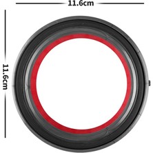 Sagrado Dyson V10 SV12 Elektrikli Süpürge Için Üst Sabit Sızdırmazlık Halkası Toz Kutusu Kovasının Üst Sabit Sızdırmazlık Halkası (Yurt Dışından)