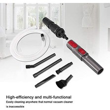 Sagrado Dyson V7 V8 V10 V11 Elektrikli Süpürge Yedek Düz Emme Borusu Adaptörü Kafa Çatlak Aracı Otomobil Araç Temizleme Kiti (Yurt Dışından)