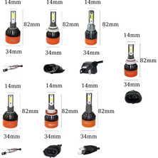 Space LED Far Ampulü Beyaz 48W 12V 8000LM H9006 / LAAM98