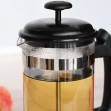 Hermoso Cam French Press Doldurulabilir Kahve Makinesi A (Yurt Dışından)