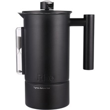 Hermoso 1200ML Kahve Makinesi Paslanmaz Çelik Çift Duvar French Press-B (Yurt Dışından)