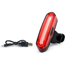 Hermoso LED Bisiklet Kuyruk Işığı, USB Şarj Edilebilir Bisiklet Arka Işığı, Ipx6 (Yurt Dışından)