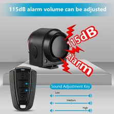 Hermoso Bisiklet Alarmı Arka Lambası USB Şarj IPX65 Su Geçirmez Bisiklet Arka Işık (Yurt Dışından)