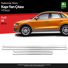 S-Dizayn Audi Q3 Krom Kapı Yan Çıtası 2012 Üzeri