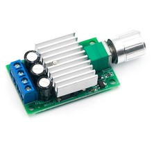 Teenspirit 10A 12V-30V Pwm Dc Motor Hız Kontrol Cihazı 12V 24V Ayarlanabilir Hız Regülatörü Dimmer Kontrol Anahtarı Fan Motoru Için LED Işık (Yurt Dışından)