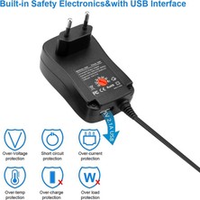 Teenspirit Bradoo- 3V-12V Ev Elektroniği ve LED Şeritler Için Adaptör Uçlu 30W Ac/dc Adaptör Anahtarlama Kaynağı, Ab Tak (Yurt Dışından)