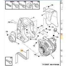 Hutchinson V Kayışı Partner 1,9(6PK1435-6PK1437-1633986380)