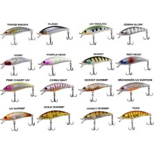 Ryuji Baby Minnow Sinking 5cm 4.5gr Sinking Maket Balık Uv Shrimp