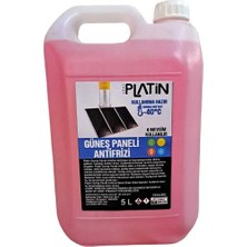 Platin Güneş Enerji Paneli Antifrizi 4 Mevsim Koruma  5 lt Korozyon Önleyicili G12  -40 Derece