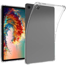 Vendas Samsung Galaxy Tab A9 Plus Uyumlu Şeffaf Süper Silikon Tablet Kılıfı