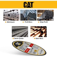 Cat DA10126 350MM Universal Metal Profil Kesme Taşı