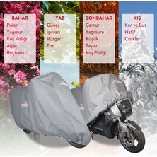 MaxDurable Rks Xigma Plus 3 Tekerlekli 2 Kişilik Motor Brandası Su Geçirmez Motosiklet Örtüsü