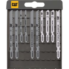 Cat DA06903 10 Parça Profesyonel Metal/ahşap Hassas/kaba Kesim Dekupaj Testere Ucu