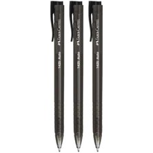 FABER CASTELL 1425 AUTO SİYAH TÜKENMEZ KALEM 3LÜ