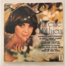 Yankı Mireille Mathieu Apprends Moi Lp Plak (Orjinal 1976 Dönem Türk Baskı 2.el)