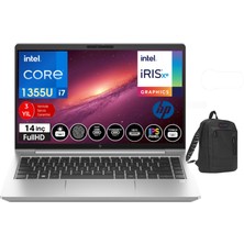 Hp Elitebook 640 G10  Intel Core I7 1355U 32GB 2tb SSD 14" Fhd Freedos Taşınabilir Bilgisayar ELİT8A571EA12+WEBLEGELSINÇANTA