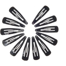 Shopiolog Siyah Çıt Çıt Toka Seti 12 Adet