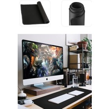 Beatitude Kaydırmaz 70CMX30CM 3mm Siyah Mause Ped Gaming Oyuncu Mouse Pad Mousepad Uzun Klavye Fare Altlığı