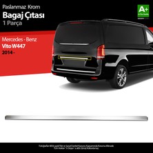 S-Dizayn Mercedes Vito W447 Krom Bagaj Çıtası 2014-2020 A+ Kalite