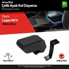 S-Dizayn Dacia Logan Mcv Kol Dayama Kolçak Çelik Ayaklı Abs Siyah 2004-2012 A+Kalite