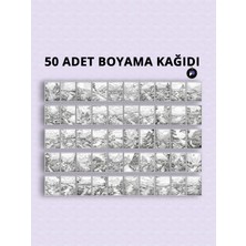 Postermanya Doğanın Dansı Yetişkin Boyama Kitabı 3,manzara Mandala Boyama Kitabı,boyama Defteri,boyama Sayfaları