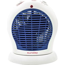 Sunday Fanlı Isıtıcı Oval Fan 2000W