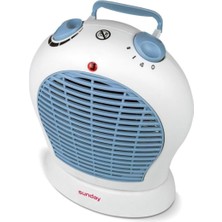 Sunday Fanlı Isıtıcı Oval Fan 2000W