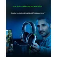 Razer Blackshark V2X Razer Cyclone Black Shark V2X Oyuncu Kulaklığı Kablolu Kulaklık (Yurt Dışından)